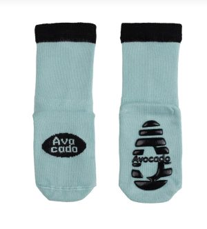 Pico Baby Kaydırmaz Tabanlı Avacado Desenli Bambu Bebek Çorap